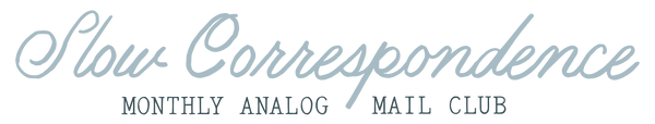 Slow Correspondence Mail Club